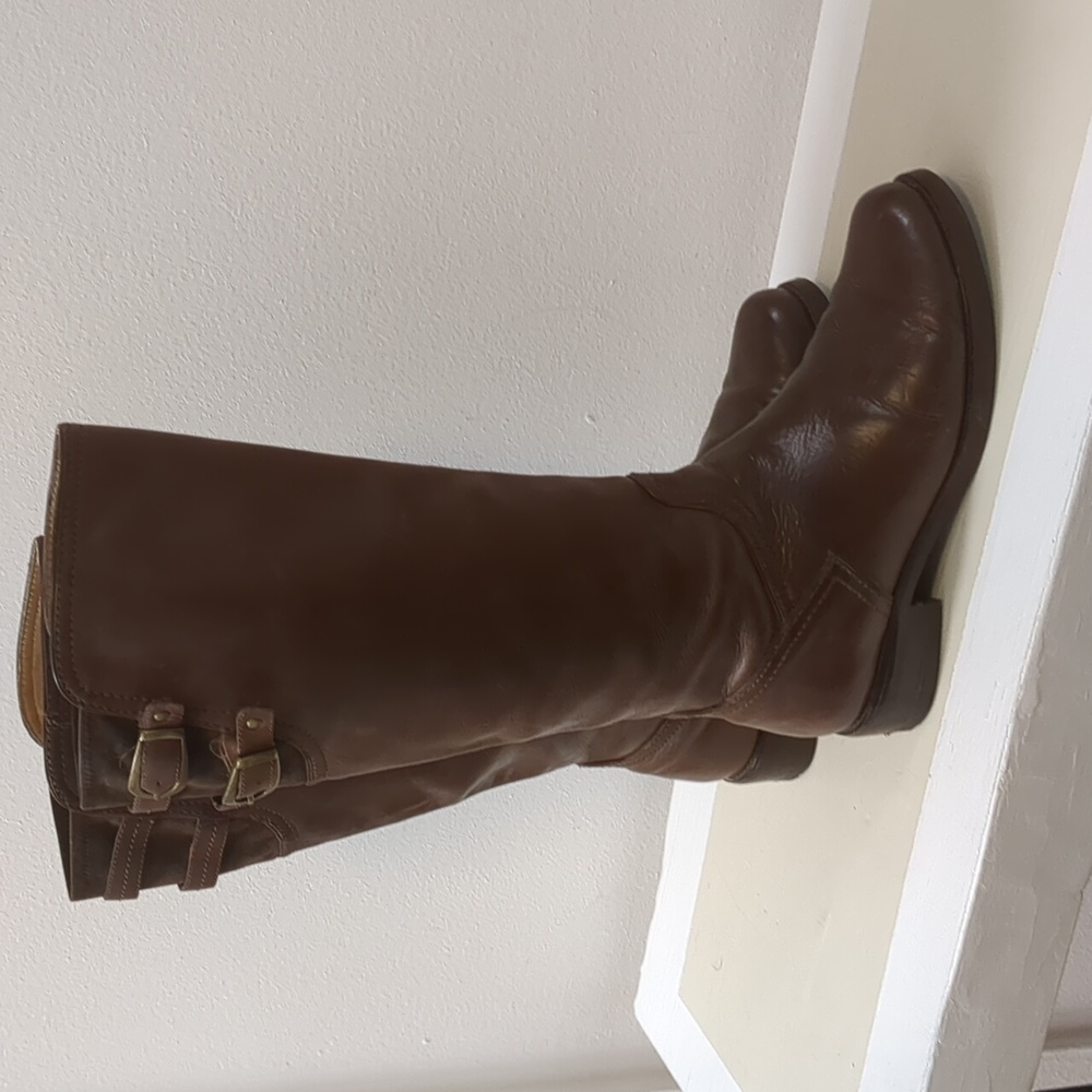 Charles David tall brown boots